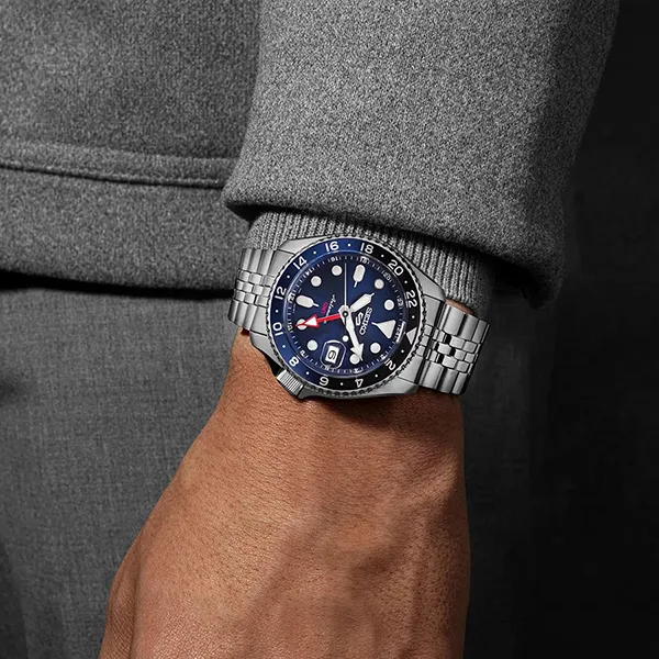 Đồng Hồ Nam Seiko 5 Sports Automatic Blue Dial Men's Watch SSK003K1 Màu Xanh Bạc - Đồng hồ - Vua Hàng Hiệu