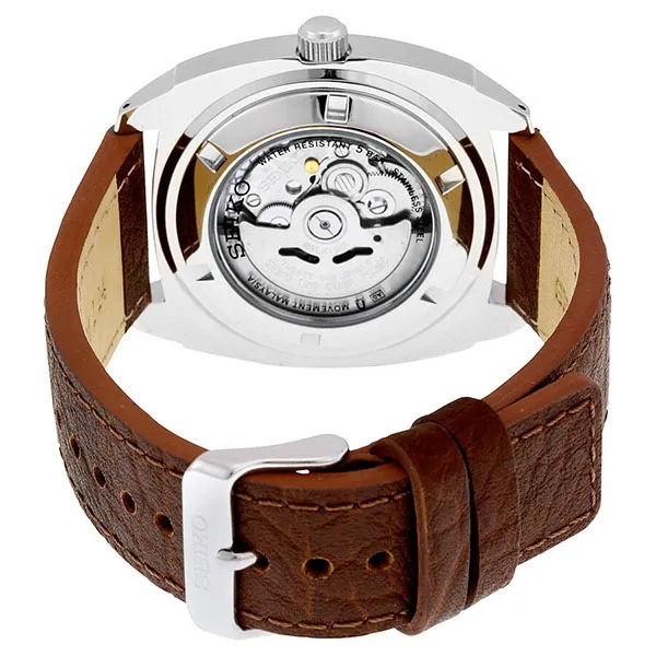 Đồng Hồ Nam Seiko Recraft Automatic Blue Dial Brown Leather Men's Watch SNKN37 Màu Nâu D-JP - Đồng hồ - Vua Hàng Hiệu