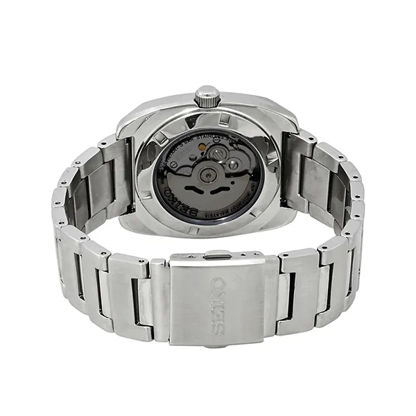 Đồng Hồ Nam Seiko Recraft Automatic Blue Dial Stainless Steel Men's Watch SNKP23 Màu Bạc