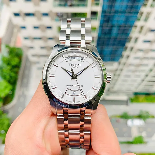 Đồng Hồ Nam Tissot Couturier Automatic Silver Dial Watch T0354071103101 Màu Bạc