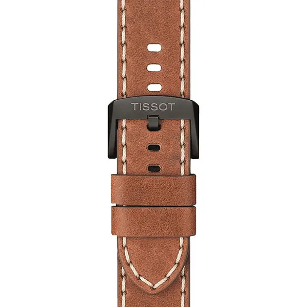 Đồng Hồ Nam Tissot Gent XL Automatic Black Dial Men's Watch T116.407.36.051.01 Màu Nâu