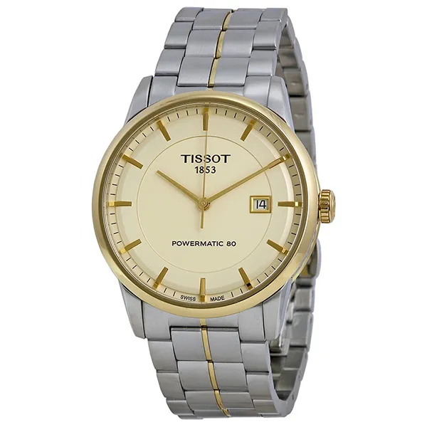Đồng Hồ Nam Tissot Powermatic 80 Ivory Dial Men's Watch T0864072226100 Màu Bạc - Đồng hồ - Vua Hàng Hiệu