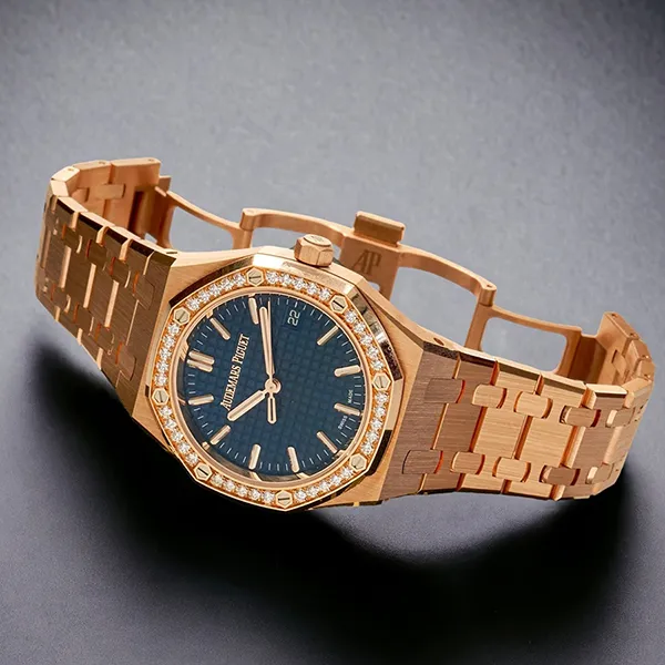 Đồng Hồ Nữ Audemars Piguet Royal Oak 77451OR Màu Vàng Hồng