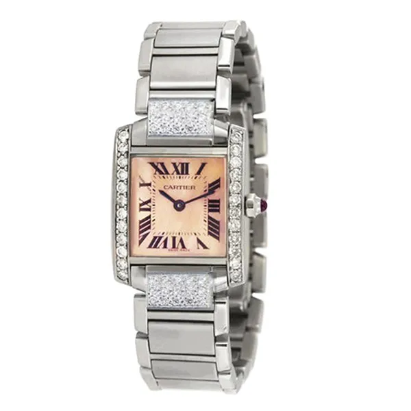 Đồng Hồ Nữ Cartier Tank Must Màu Bạc - Đồng hồ - Vua Hàng Hiệu