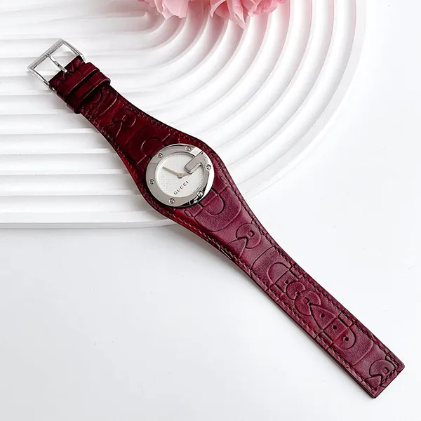 Đồng Hồ Nữ Gucci 104 Bandeau Red Ladies Watch YA104522 Màu Đỏ - Đồng hồ - Vua Hàng Hiệu