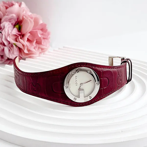 Đồng Hồ Nữ Gucci 104 Bandeau Red Ladies Watch YA104522 Màu Đỏ - Đồng hồ - Vua Hàng Hiệu