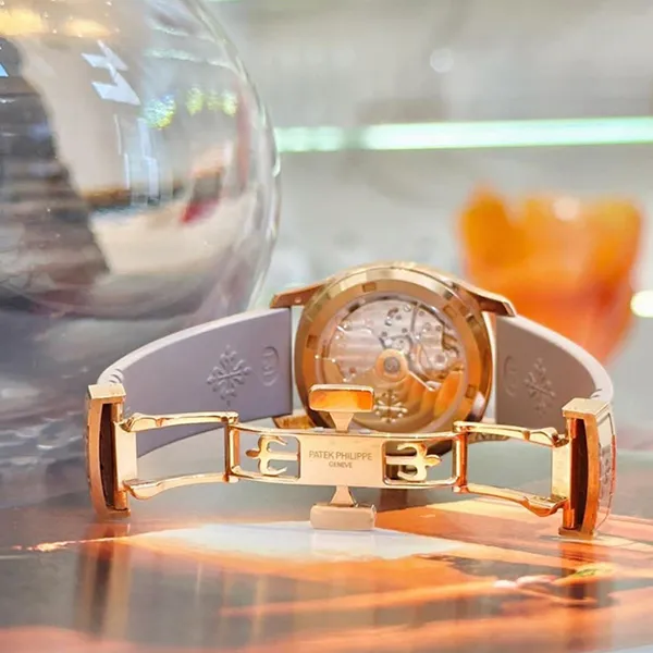 Đồng Hồ Nữ Patek Philippe 5072R Màu Be Phối Vàng - Đồng hồ - Vua Hàng Hiệu