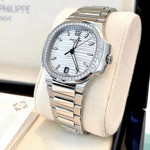 Đồng Hồ Nữ Patek Philippe 7118/1200A Màu Bạc - Đồng hồ - Vua Hàng Hiệu