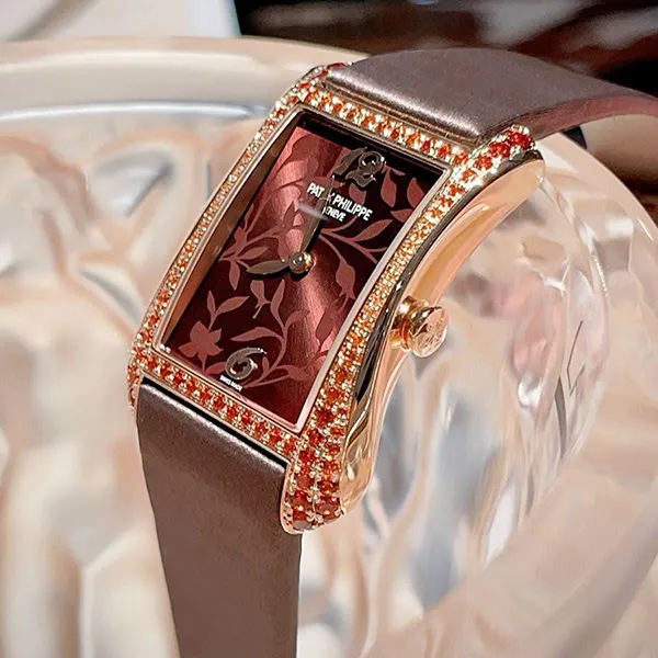 Đồng Hồ Nữ Patek Philippe Gondo Serata 4962/200R-001 Màu Nâu Vàng - Đồng hồ - Vua Hàng Hiệu