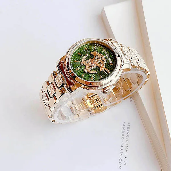 Đồng Hồ Nữ Roberto Cavalli By Franck Muller Watch - RV1L167M0061 Màu Vàng Xanh