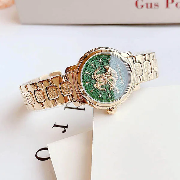 Đồng Hồ Nữ Roberto Cavalli By Franck Muller Watch - RV1L167M0061 Màu Vàng Xanh