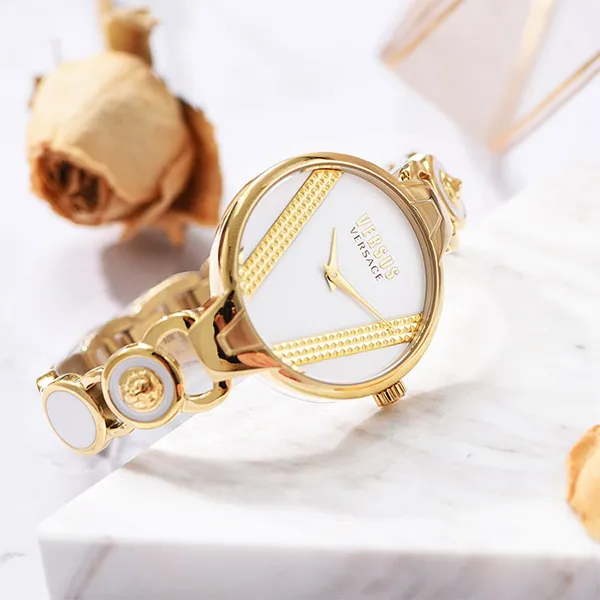 Đồng Hồ Nữ Versace Versus Saint Germain Petite Màu Vàng Gold