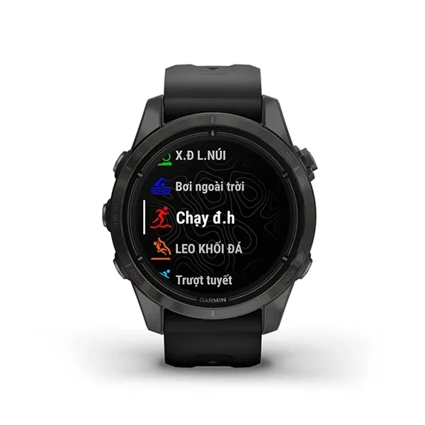 Đồng Hồ Thông Minh Garmin Epix Pro (Gen 2) 42mm Màu Đen