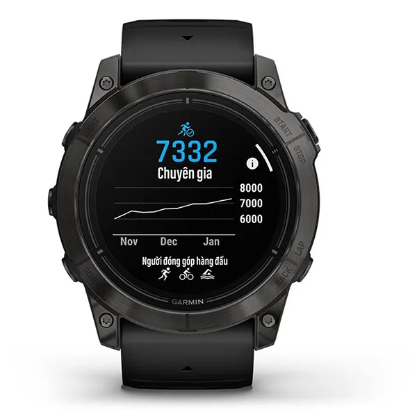 Đồng Hồ Thông Minh Garmin Epix Pro (Gen 2) 47mm Màu Đen