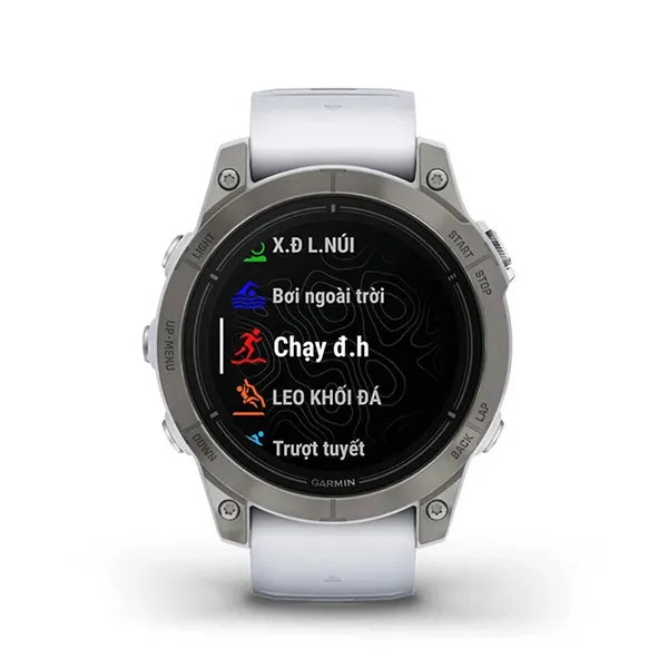 Đồng Hồ Thông Minh Garmin Epix Pro (Gen 2) 47mm Màu Trắng - Đồng hồ - Vua Hàng Hiệu
