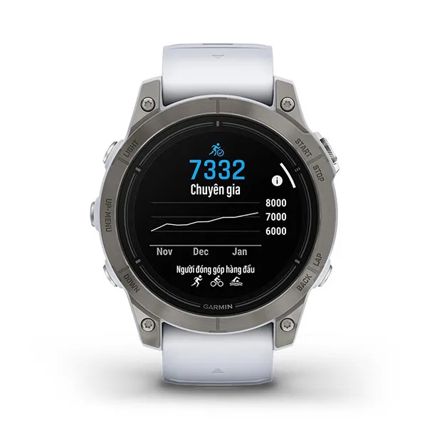 Đồng Hồ Thông Minh Garmin Epix Pro (Gen 2) 47mm Màu Trắng - Đồng hồ - Vua Hàng Hiệu