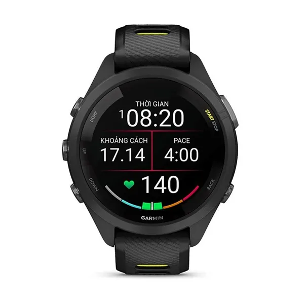 Đồng Hồ Thông Minh Garmin Forerunner 265S Màu Đen - Đồng hồ - Vua Hàng Hiệu