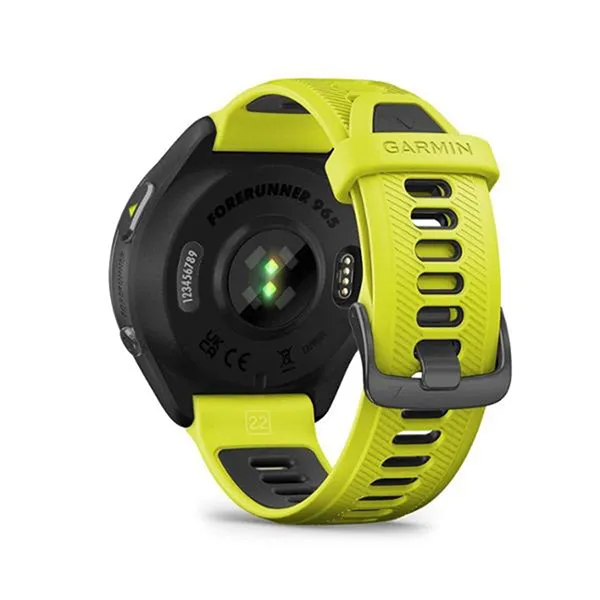 Đồng Hồ Thông Minh Garmin Forerunner 965 Amp Yellow/Black Silicone Band Màu Vàng - Đồng hồ - Vua Hàng Hiệu