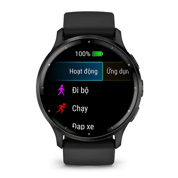 Đồng Hồ Thông Minh Garmin Venu 3 45mm Màu Đen