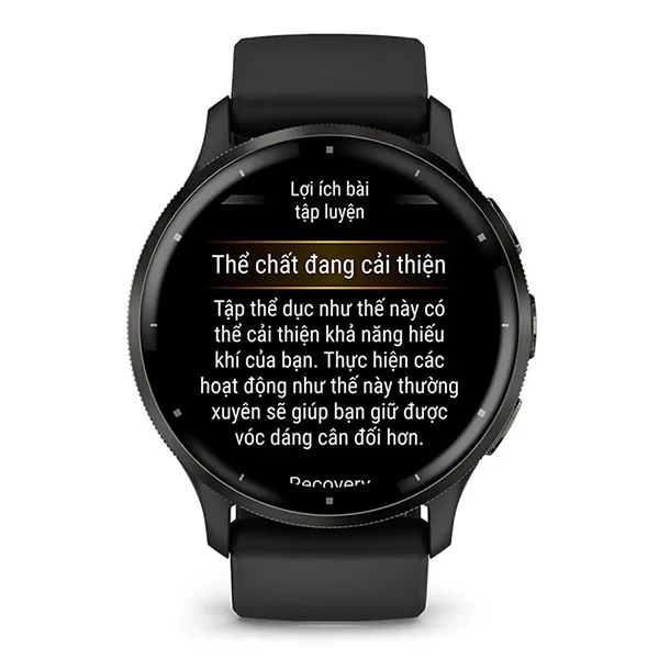 Đồng Hồ Thông Minh Garmin Venu 3 45mm Màu Đen