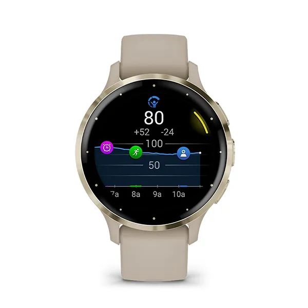 Đồng Hồ Thông Minh Garmin Venu 3S 41mm Màu Xám - Đồng hồ - Vua Hàng Hiệu