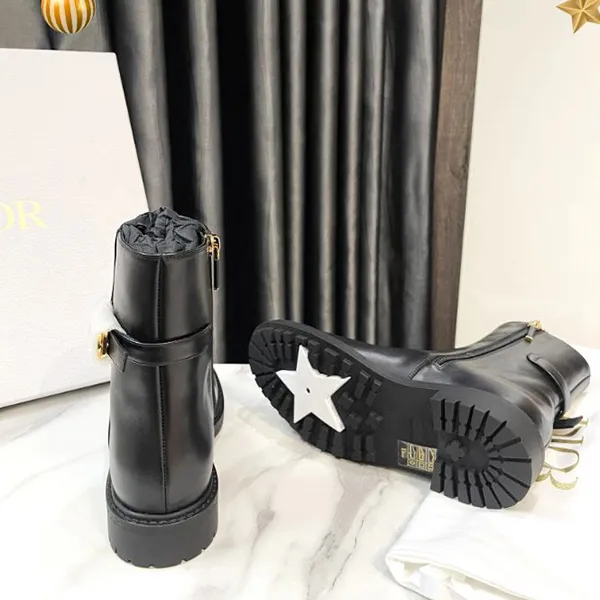 Giày Boot Nữ Dior Winter Màu Đen Size 35 - Giày - Vua Hàng Hiệu