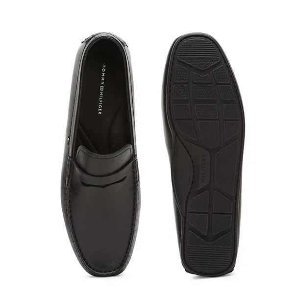 Giày Lười Nam Tommy Hilfiger Men's Black Loafers Màu Đen Size 41
