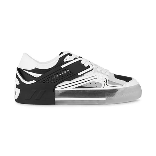 Giày Sneaker Nam Dolce & Gabbana D&G CS1973 AY009 8B979 Màu Đen Bạc Size 41 - 3