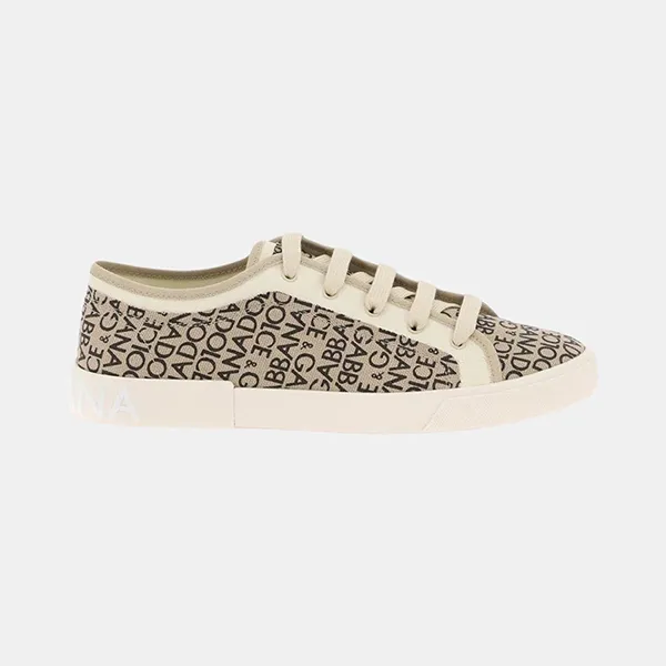 Giày Sneaker Nam Dolce & Gabbana D&G CS2239 AR851 Màu Be Trắng Size 40 - Giày - Vua Hàng Hiệu
