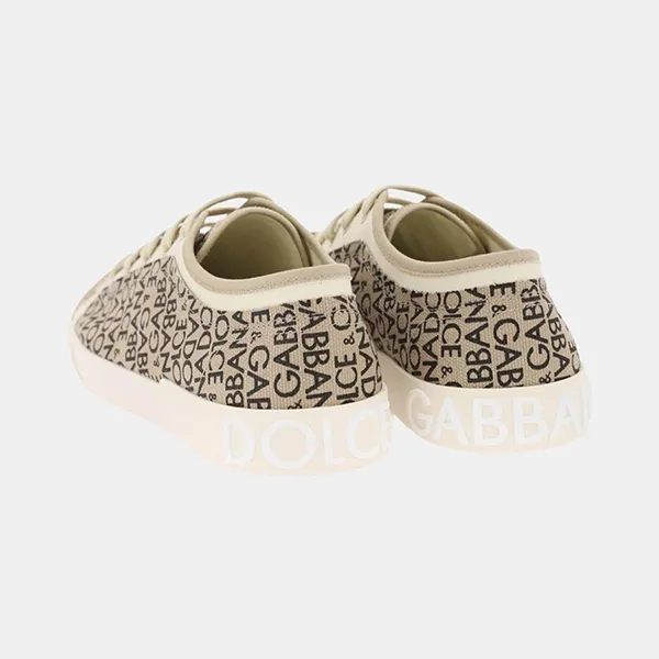 Giày Sneaker Nam Dolce & Gabbana D&G CS2239 AR851 Màu Be Trắng Size 40 - Giày - Vua Hàng Hiệu
