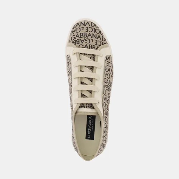 Giày Sneaker Nam Dolce & Gabbana D&G CS2239 AR851 Màu Be Trắng Size 40 - Giày - Vua Hàng Hiệu