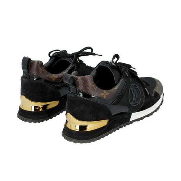 Giày Sneaker Nữ Louis Vuitton LV Run Away Marathon Running 1A3CVZ Màu Nâu Đen Size 35.5