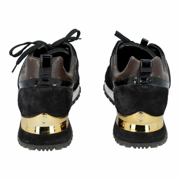 Giày Sneaker Nữ Louis Vuitton LV Run Away Marathon Running 1A3CVZ Màu Nâu Đen Size 35.5