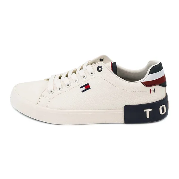 Giày Sneaker Tommy Hilfiger Rezz Màu Trắng Size 7.5 US - Giày - Vua Hàng Hiệu