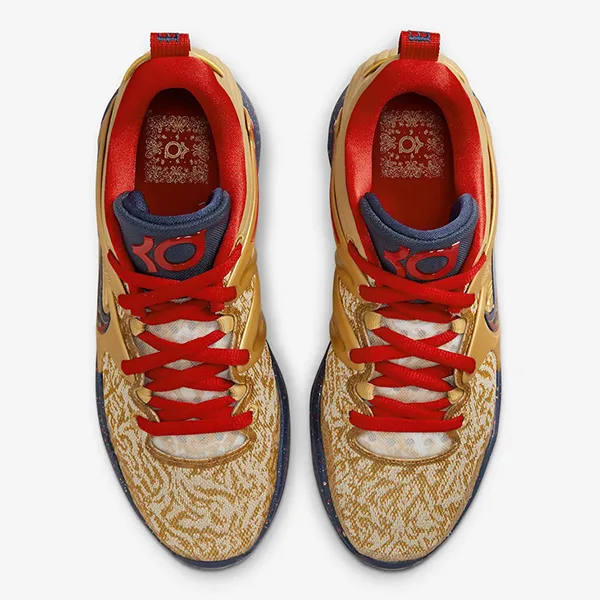 Giày Thể Thao Nam Nike KD 15 Olympic DV1975-700 Màu Vàng Xanh Size 41