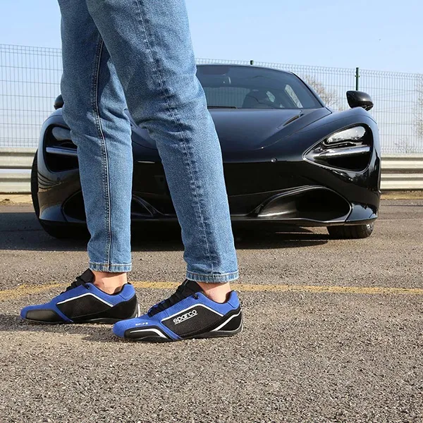 Giày Thể Thao Nam Sparco SP-F6_ROYAL-BLACK-42 Màu Xanh Đen Size 42