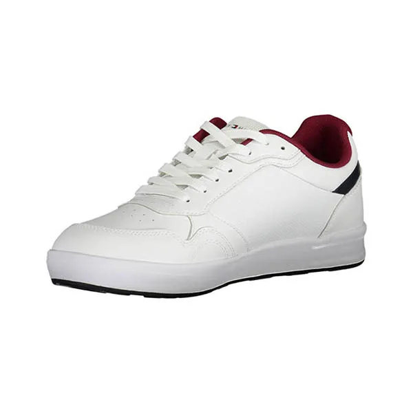 Giày Thể Thao Nam Tommy Hilfiger FM0FM04364_BIANCO_YBR Màu Trắng Size 40 - Giày - Vua Hàng Hiệu