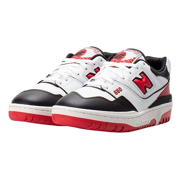 Giày Thể Thao New Balance 550 - BB550HR1 Màu Trắng - Đỏ Size 42 - Giày - Vua Hàng Hiệu