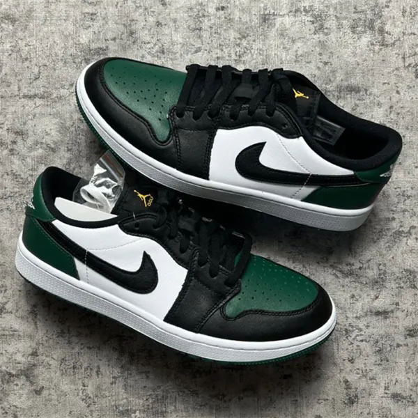 Giày Thể Thao Nike Air Jordan 1 Low Green Toe DD9315-107 Phối Màu Xanh Đen Trắng Size 42.5 - Giày - Vua Hàng Hiệu