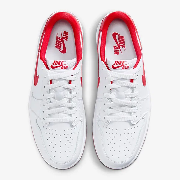 Giày Thể Thao Nike Air Jordan 1 Retro Low OG University Red CZ0790-161 Màu Trắng Đỏ Size 41 - Giày - Vua Hàng Hiệu