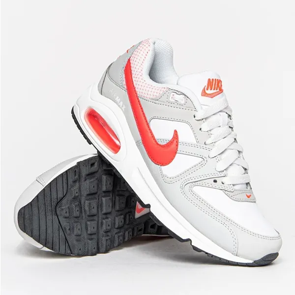 Giày Thể Thao Nike Air Max Command 'White Gray Red' 397690-169 Màu Xám Size 36