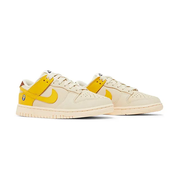 Giày Thể Thao Nike Dunk Low LX Banana WMNS Màu Be Vàng Size 36.5