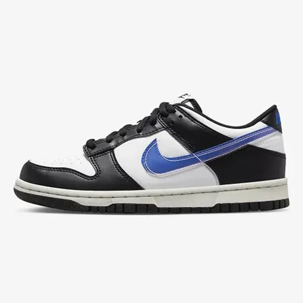 Giày Thể Thao Nike Dunk Low Next Nature GS TPU Swoosh FD0689-001 Màu Đen Trắng Size 36