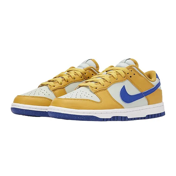 Giày Thể Thao Nike Dunk Low Next Nature Wheat Gold Royal DN1431-700 Màu Vàng Size 38 - Giày - Vua Hàng Hiệu