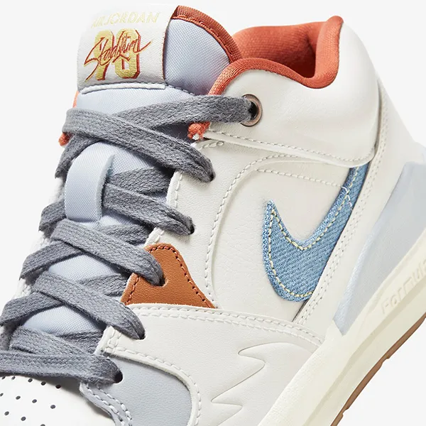 Giày Thể Thao Nike Jordan Stadium 90 Phantom Star Blue FZ5696-041 Màu Kem/Xanh Size 41