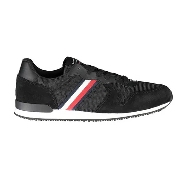 Giày Thể Thao Nam Tommy Hilfiger FM0FM04733_NERO_BDS Màu Đen Size 42