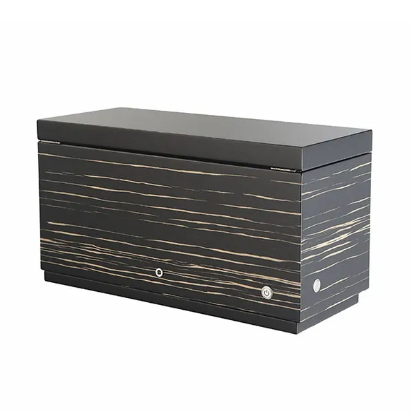 Hộp Xoay Đồng Hồ Paul Design Gentlemen 4+6 Màu Đen