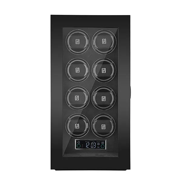 Hộp Xoay Đồng Hồ Paul Design Gentlemen 8 (Fingerprint) Màu Đen