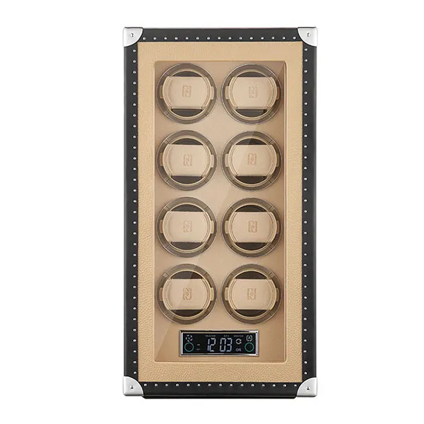 Hộp Xoay Đồng Hồ Paul Design Vintage 8 Màu Be