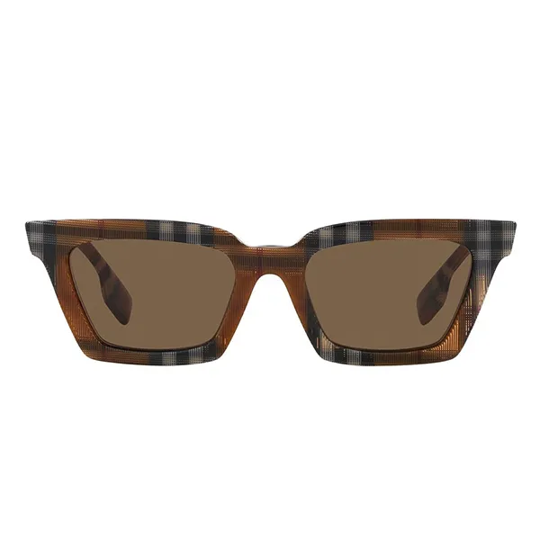 Kính Mát Burberry Briar Dark Brown Square Ladies Sunglasses BE4392U 396673 52 Màu Nâu